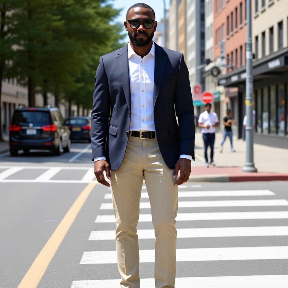 Mens Haggar 32x32 Tan Dress Pants